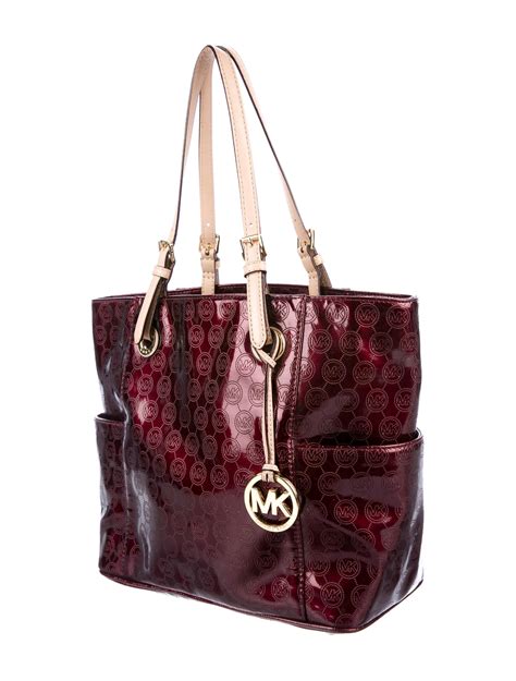 pictures of michael kors handbags|michael kors patent leather bag.